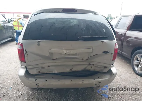 2001 Chrysler Voyager Lx z USA, uszkodzony, nr VIN 1C4GJ45G51B107169